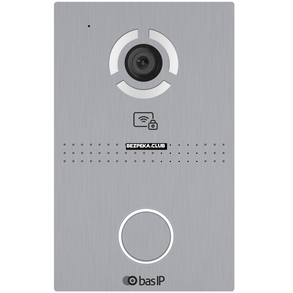 Домофоны/Вызывная панель домофона Вызывная IP-видеопанель BAS-IP AV-03BD silver