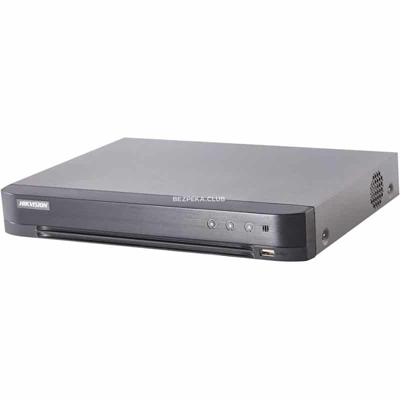 8-канальний XVR відеореєстратор Hikvision DS-7208HQHI-K2/P (PoC) - Зображення 1