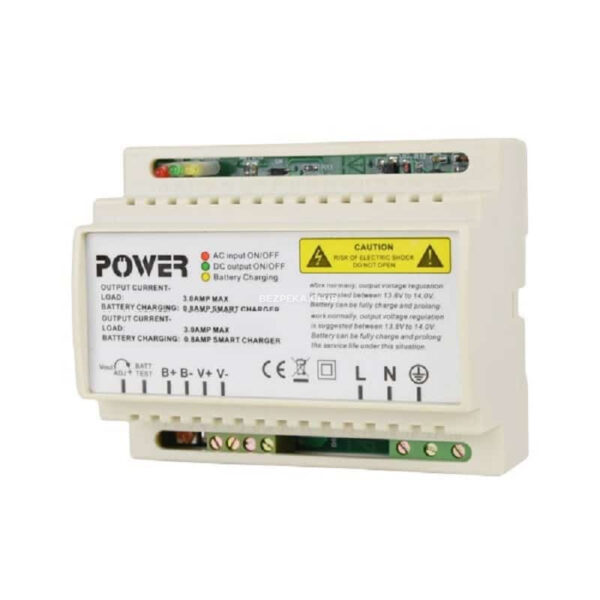 Power sources/Uninterruptible power supplies 12/24 V Uninterruptible power supplies Full Energy BBGP-123DIN for a 7-9Ah battery
