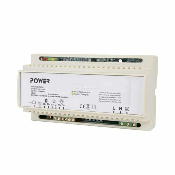 Power sources/Uninterruptible power supplies 12/24 V Uninterruptible power supplies Full Energy BBGP-125DIN for a 7-9Ah battery
