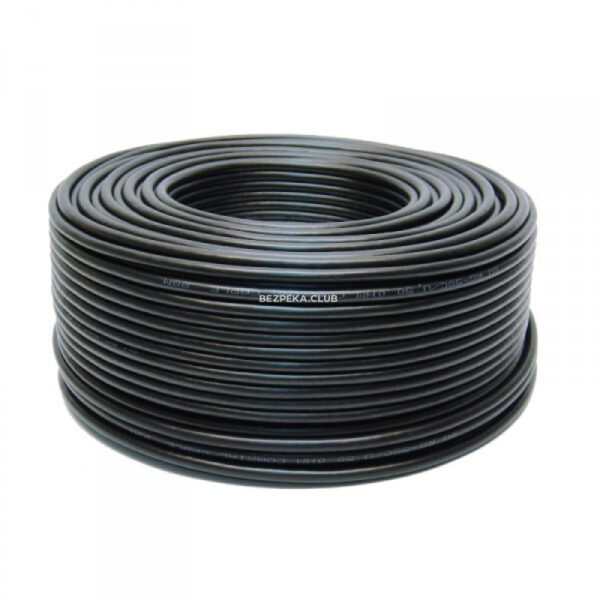 Кабель, Інструмент/Кабель коаксіальний Коаксіальний кабель Atis RG660 PE 100 м біметал black