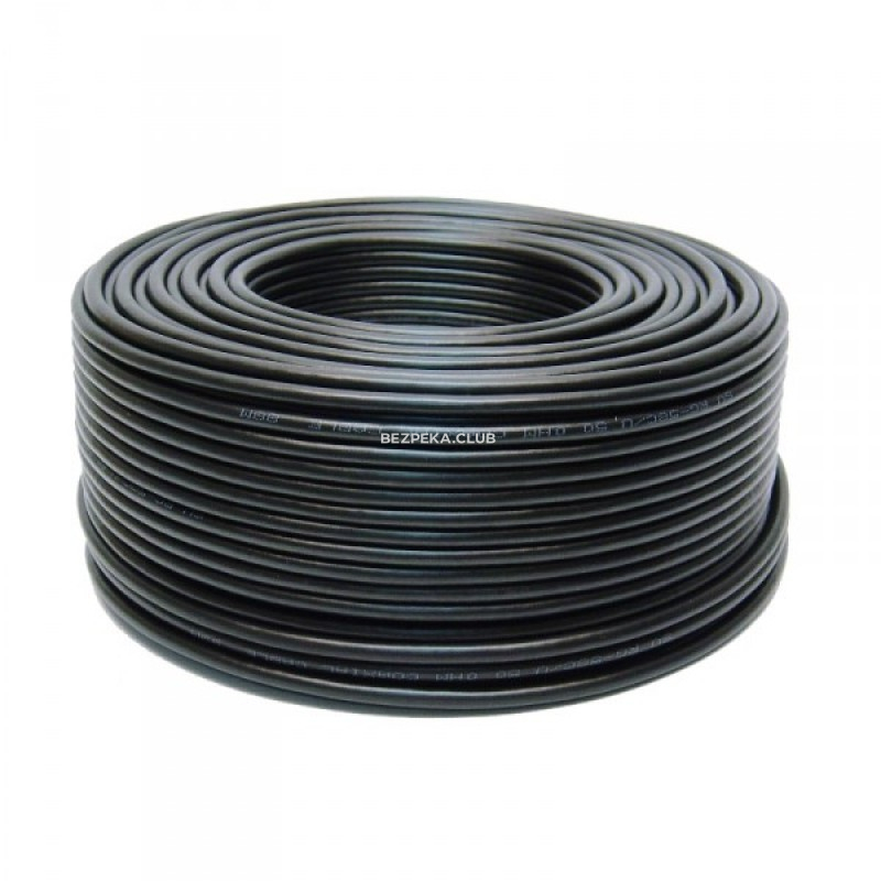 Coaxial cable Atis RG660 PE 100 m bimetallic black - Image 1