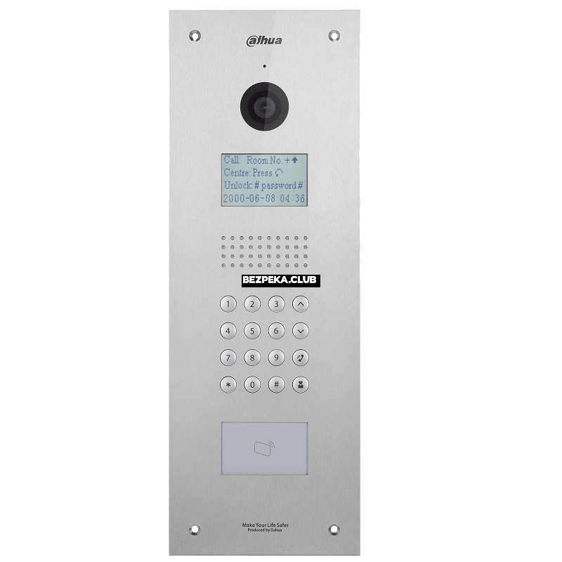 IP Video Doorbell Dahua DHI-VTO1210C-X-S1 multi-tenant - Image 1