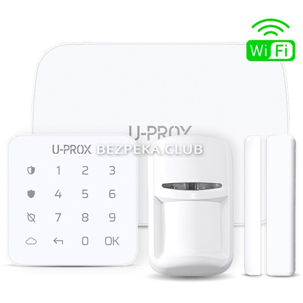 Комплект беспроводной сигнализации U-Prox MP WiFi kit white - Фото 1