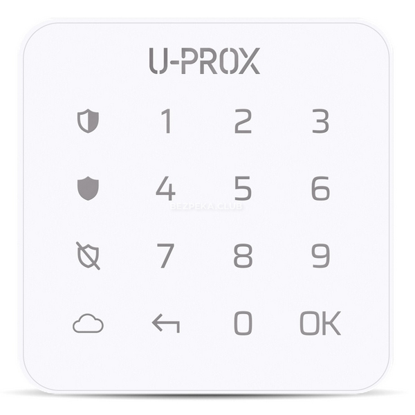 Клавіатура U-Prox Keypad G1 white - Зображення 1
