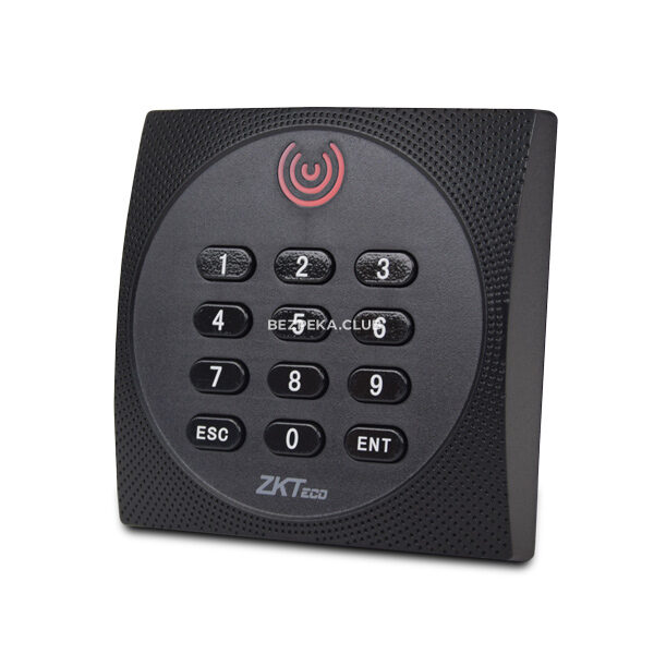 Системы контроля доступа (СКУД)/Кодовая клавиатура Кодовая клавиатура ZKTeco KR602E со встроенным считывателем карт/брелоков/браслетов