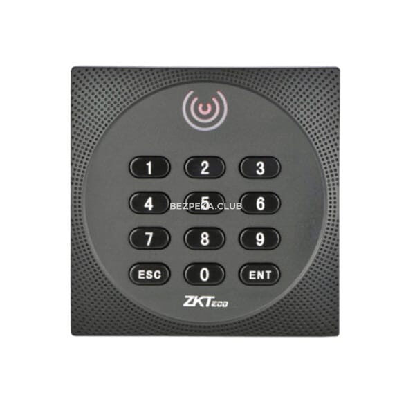 Системи контролю доступу/Кодові клавіатури Кодова клавіатура ZKTeco KR602M з вбудованим зчитувачем карт/брелоків/браслетів