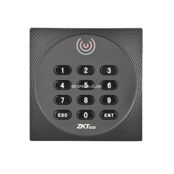 Кодовая клавиатура ZKTeco KR602M со встроенным считывателем карт/брелоков/браслетов - Фото 1