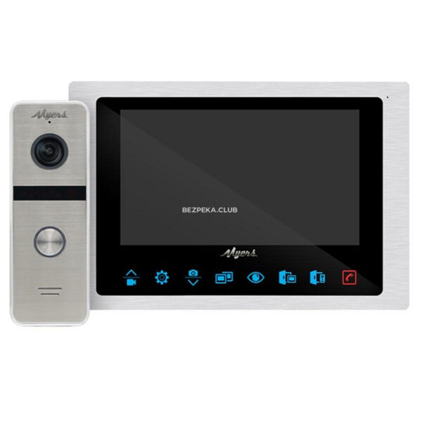 Intercoms/Video intercoms Video intercom kit Myers M-75SD Silver HD Metal + D-300S HD