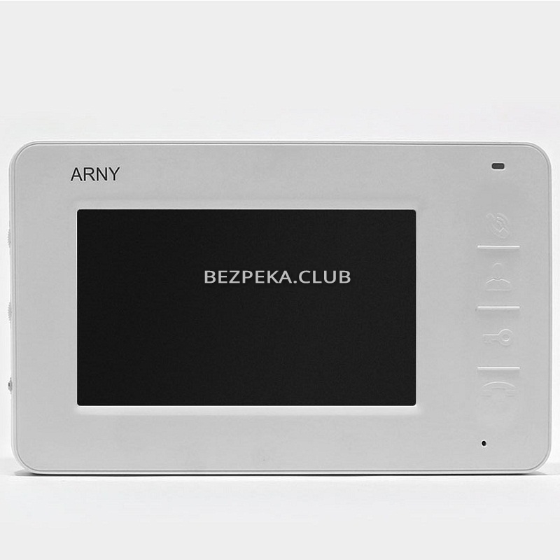 Комплект відеодомофону Arny AVD-4005 white + grey - Зображення 2