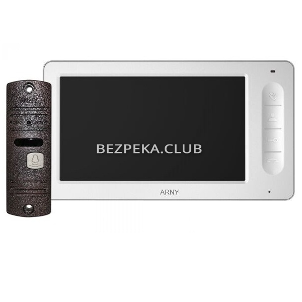Video intercom kit Arny  AVD-7006 white + brown - Image 1