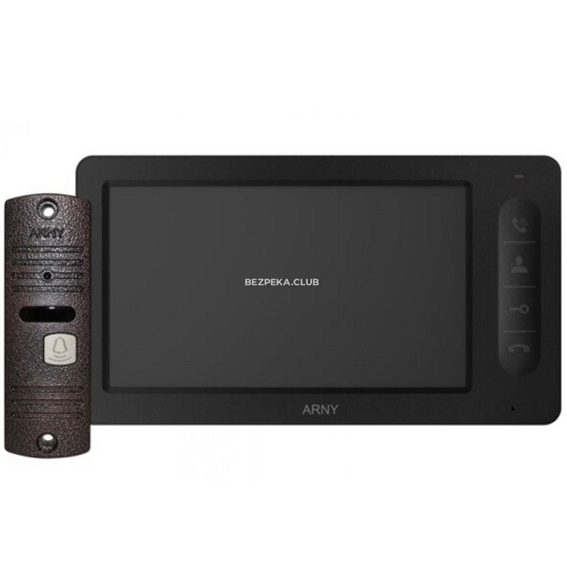 Video intercom kit Arny AVD-7006 black + brown - Image 1