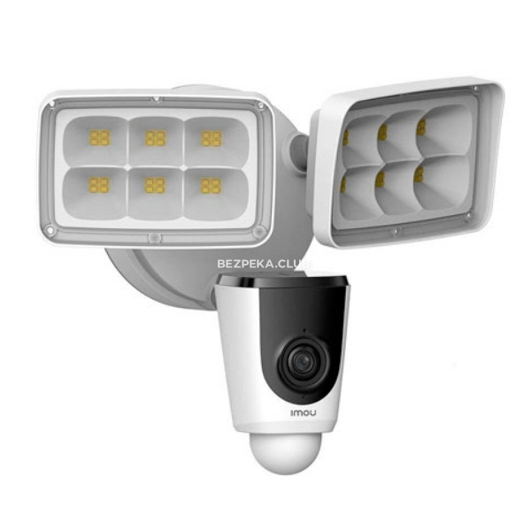 floodlight with security camera