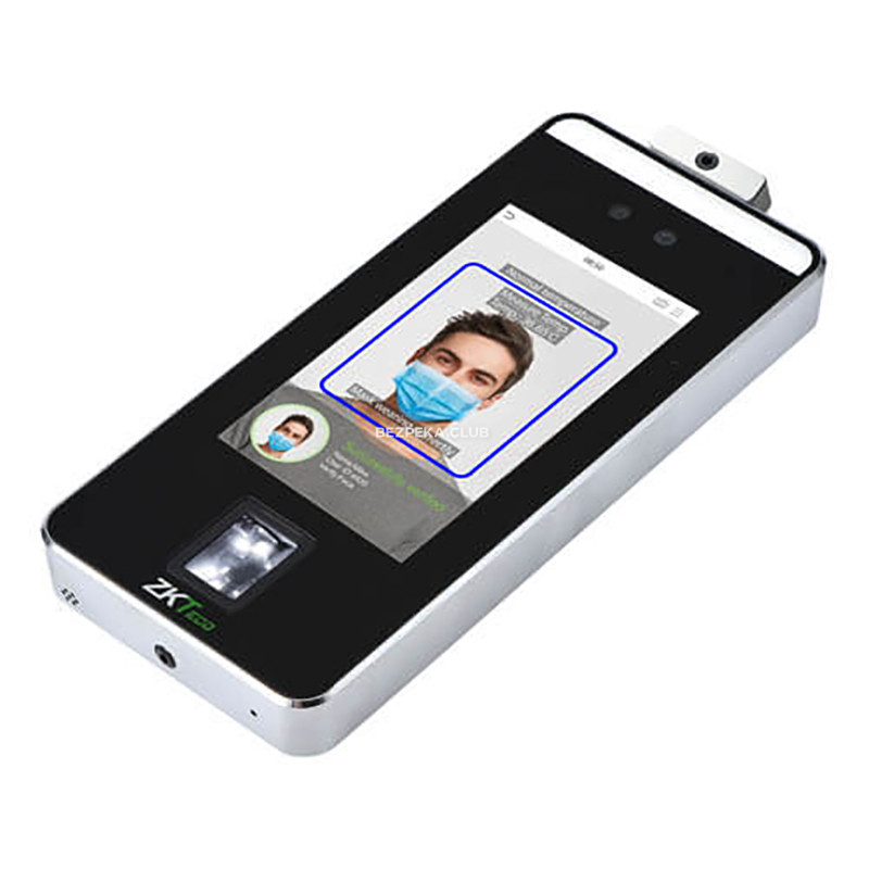 ZKTeco SpeedFace-V5L[TD] biometric terminal with face recognition and temperature measurement - Image 3