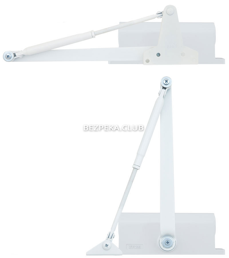 Door сloser Ryobi 8803 glossy white UNIV ARM up to 65 kg - Image 2