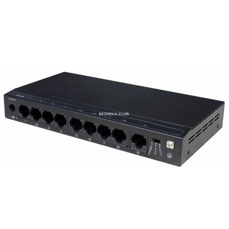 8-port PoE switch Utepo SF9P-HM unmanaged - Image 1