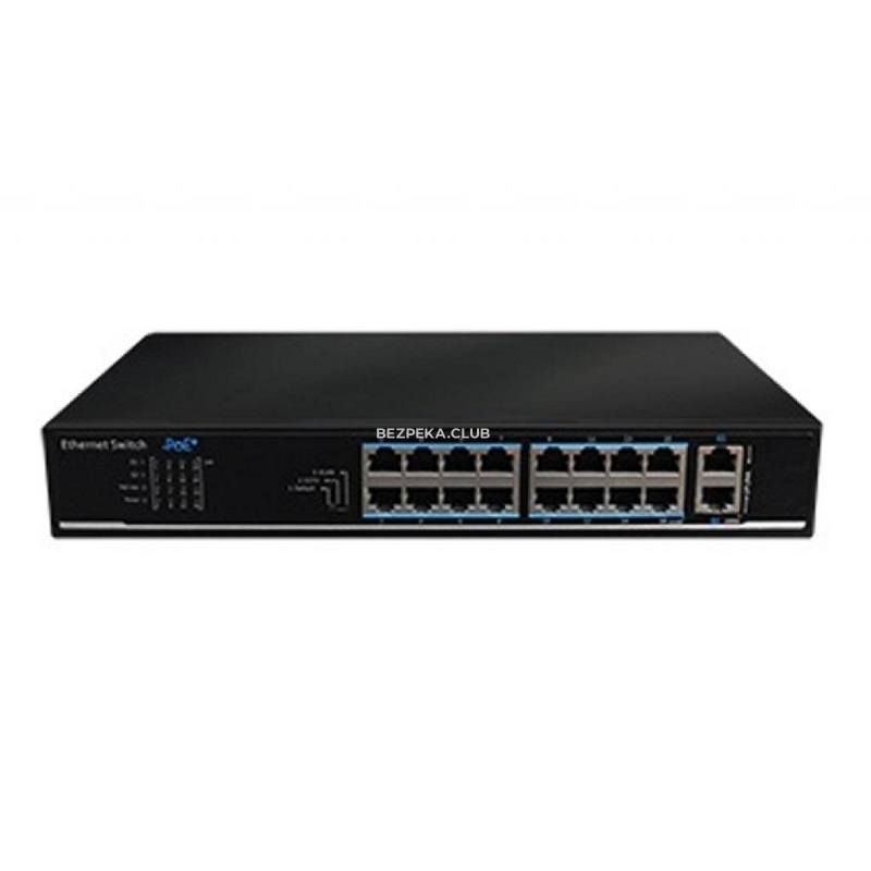 16-port PoE switch Utepo SF18P-LM unmanaged - Image 1
