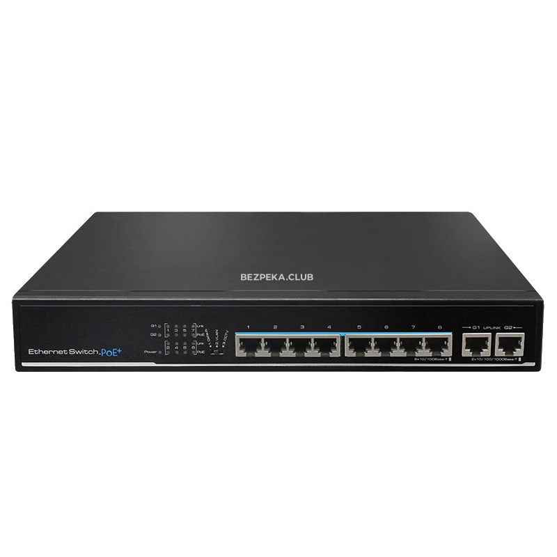 8-port PoE switch Utepo SF10P-HM unmanaged - Image 1