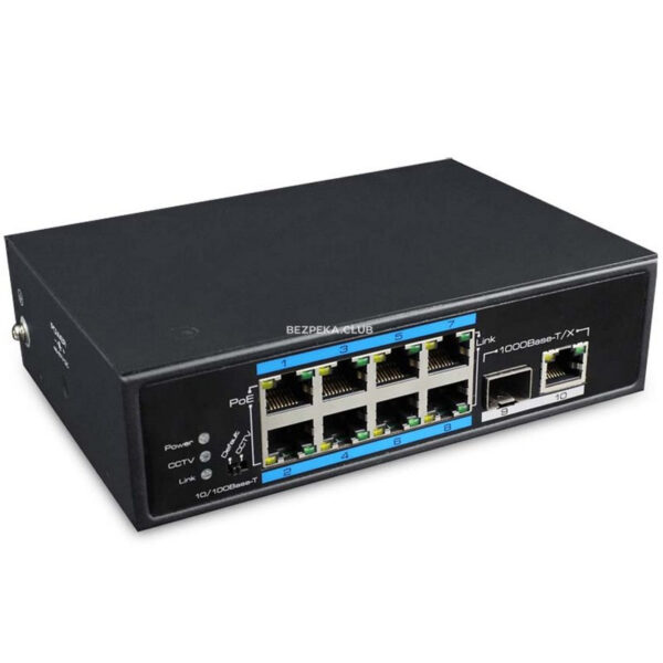 Network Hardware/Switches 8-port PoE switch Utepo UTP7108E-POE unmanaged