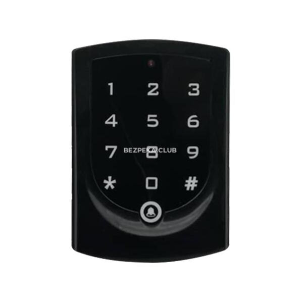 Access control/Code Keypads Сode Keypad PAR-EK3 Black with Integrated Card/Key Fob Reader