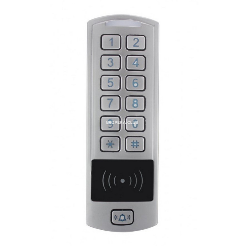 Сode Keypad Partizan PAS-EMHK12 with Integrated Card/Key Fob Reader - Image 1