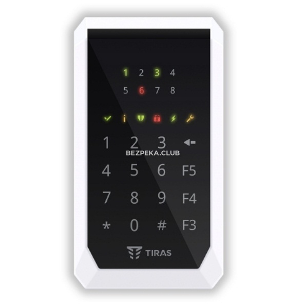 Кодова клавіатура Tiras K-PAD8+ для управління охранною системою Orion NOVA II - Зображення 1