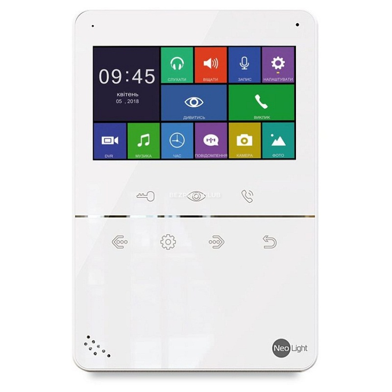 Video intercom kit NeoLight Tetta+ WiFi Box silver - Image 4