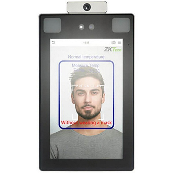 Biometric terminal ZKTeco ProFace X [TD] with face, palm recognition and temperature measurement - Image 1