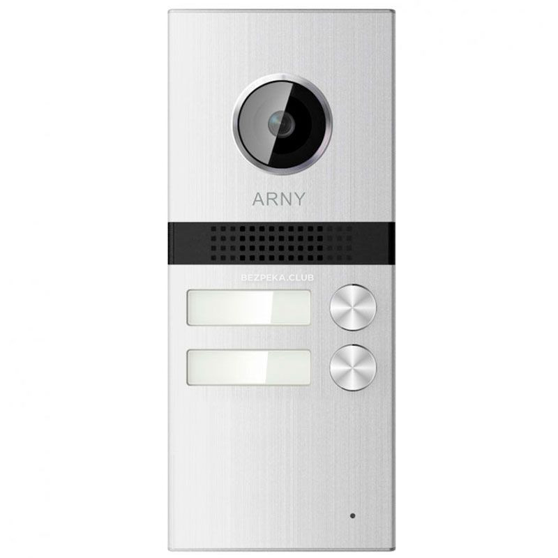 Виклична відеопанель Arny AVP-NG522 (1Mpx) silver - Зображення 1