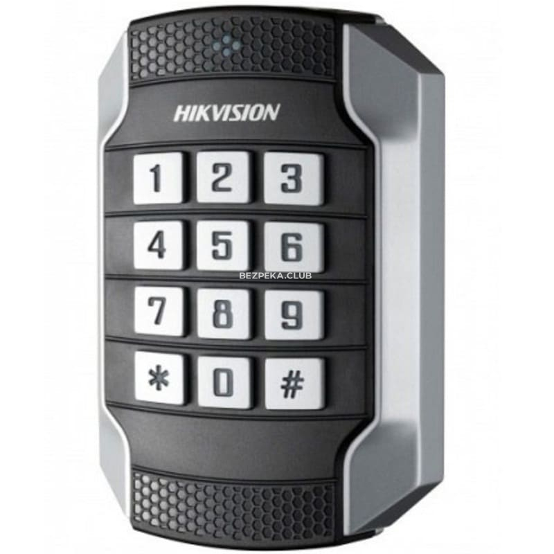 Кодовая клавиатура Hikvision DS-K1104MK со считывателем карт Mifare - Фото 2