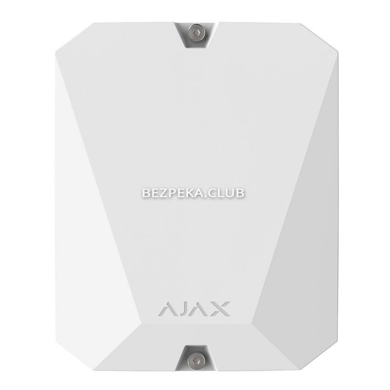 Модуль Ajax MultiTransmitter white для интеграции сторонних датчиков - Фото 1