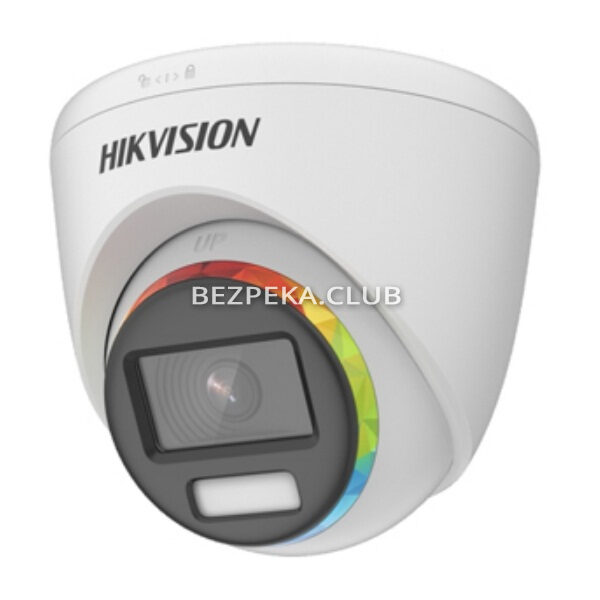Системи відеоспостереження/Камери стеження 2 Мп HDTVI ColorVu TurboHD відеокамера Hikvision DS-2CE72DF8T-F (2.8 мм)