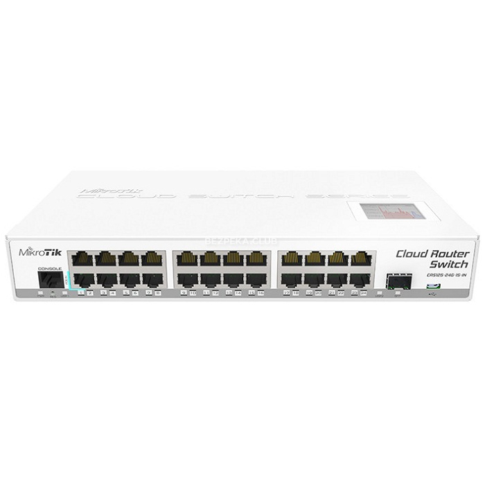 入荷中 HAPPYセレクトショップMikrotik CRS326-24G-2S RM network switch L2 Gigabit  Ethernet 10 100 1000 Grey Power over PoE