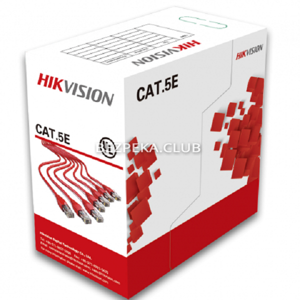 Cable, Tool/Twisted pair Twisted pair Hikvision UTP CAT 5E DS-1LN5EO-UU/E