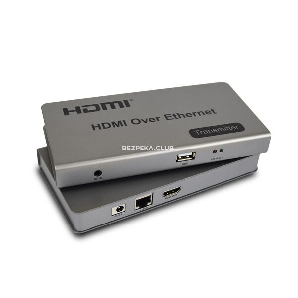 Системи відеоспостереження/Балуни Передатчик HDMI,USB, IR через виту пару Atis HDMI-USB +IR