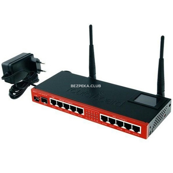 Wi-Fi маршрутизатор MikroTik RB2011UiAS-2HnD-IN - Зображення 3