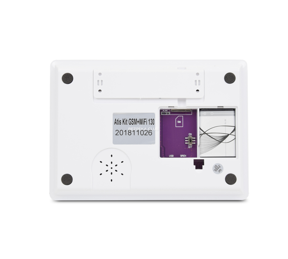 Комплект бездротової сигналізації Atis Kit GSM+WiFi 130T з підтримкою застосунку Tuya Smart - Зображення 10