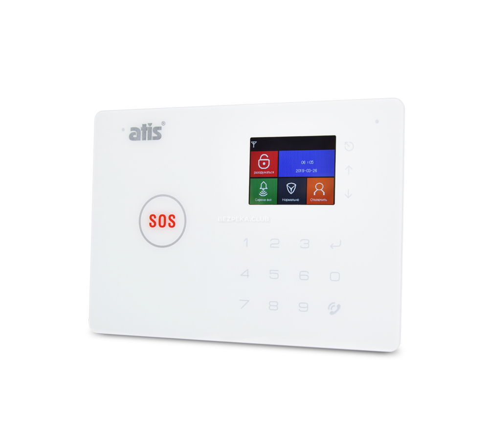 Комплект бездротової сигналізації Atis Kit GSM+WiFi 130T з підтримкою застосунку Tuya Smart - Зображення 2