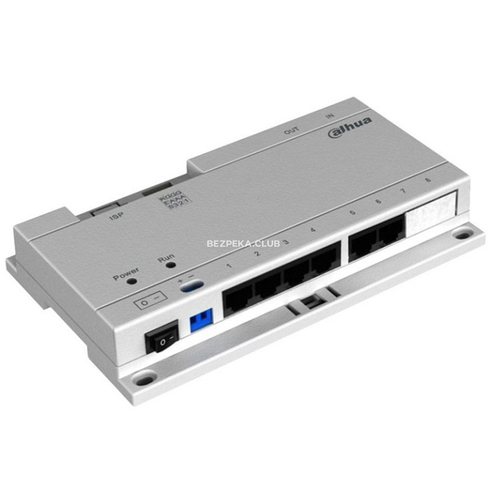 Passive PoE switch for intercoms Dahua DH-VTNS1060A - Image 1