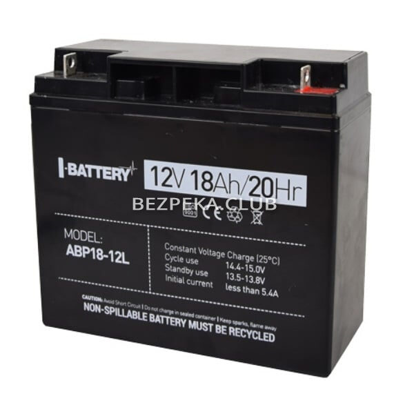 Power sources/Rechargeable Batteries Battery I-Battery ABP18-12L