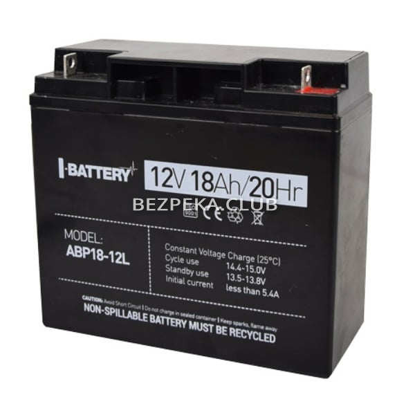 Акумулятор I-Battery ABP18-12L - Зображення 1