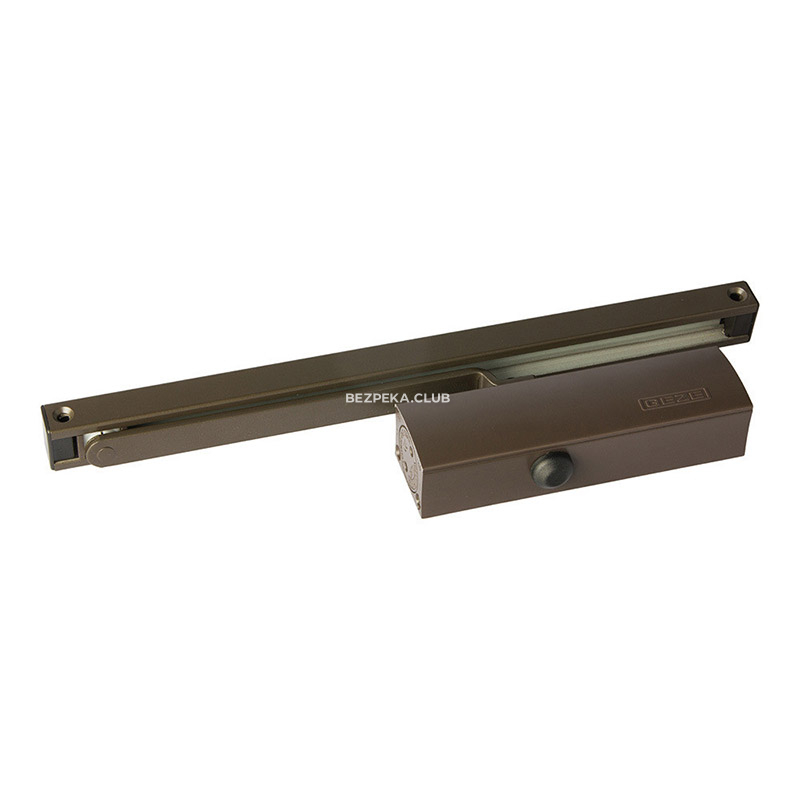 Door closer Geze TS-3000 brown with guide rail - Image 1