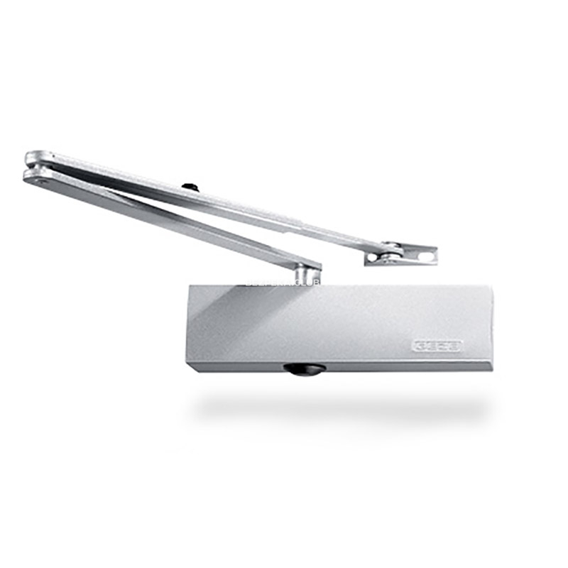 Door closer Geze TS-2000 H-o silver with lever transmission - Image 1