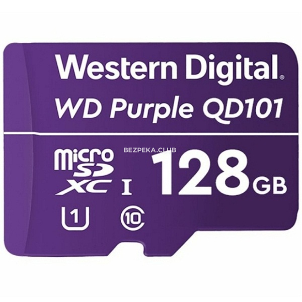 Карта пам'яті MEMORY MicroSDXC QD101 128GB UHS-I WDD032G1P0C WDC Western Digital - Зображення 1