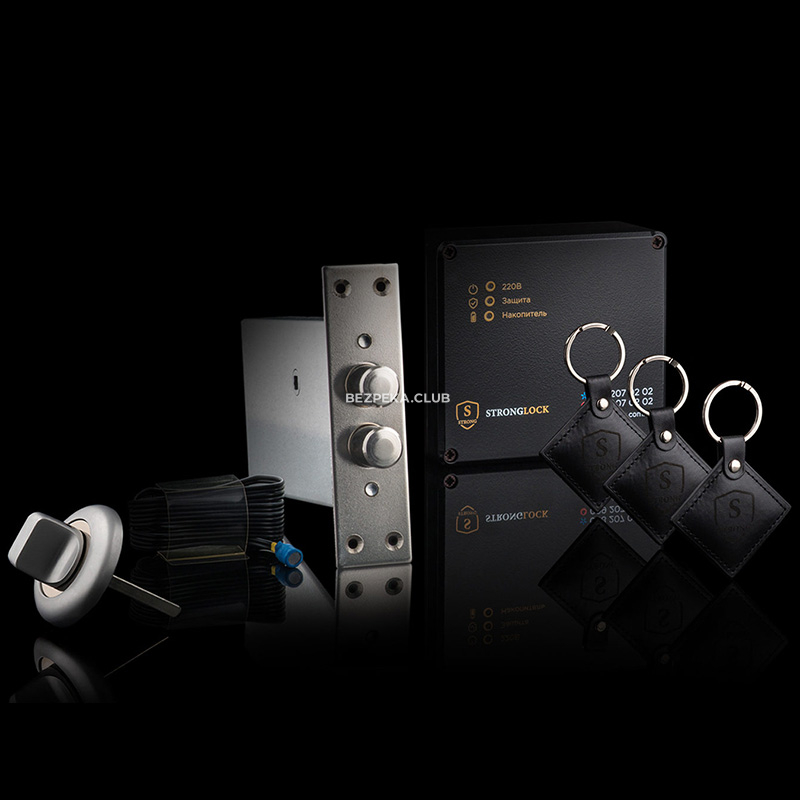 The hidden StrongLock SL-4 PRO lock (RFID keyfobs kit) - Image 1