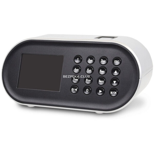 Access control/Biometric systems Desktop terminal ZKTeco D1 with code keypad, color LCD display and fingerprint scanner