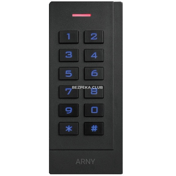 Кодова клавіатура Arny AKP-220 EM з вбудованим зчитувачем карт - Зображення 1