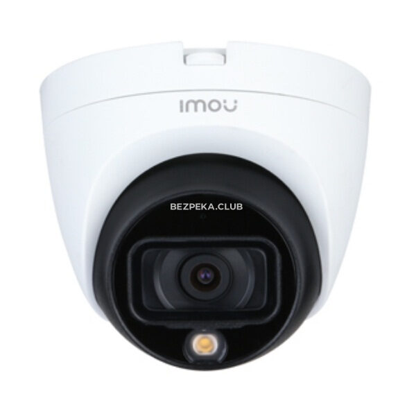 Системи відеоспостереження/Камери стеження 2 Мп HDCVI відеокамера Imou HAC-TB21FP (2.8 мм) з підсвічуванням