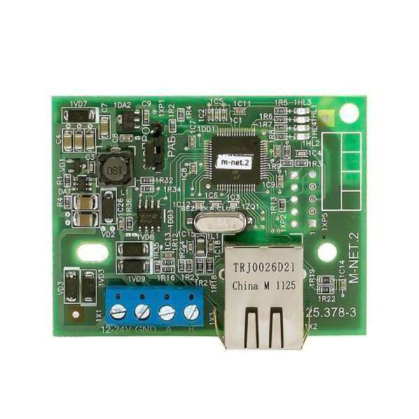 Security Alarms/Integration Modules, Receivers Module for creating an Ethernet channel M-NET.2 for FACP Tiras