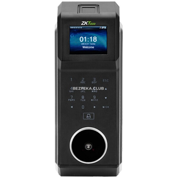 Access control/Biometric systems Biometric terminal ZKTeco PA10 with hybrid biometric palm vein and fingerprint recognition technology